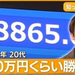 上昇続く株価に「上がり方異常」警戒する投資家も...